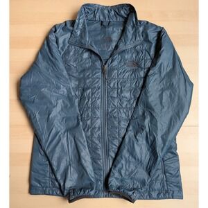 The North Face Thermoball Blue Green Puffer Jacket M